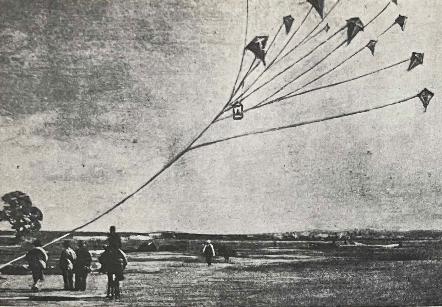 Kite folding technique